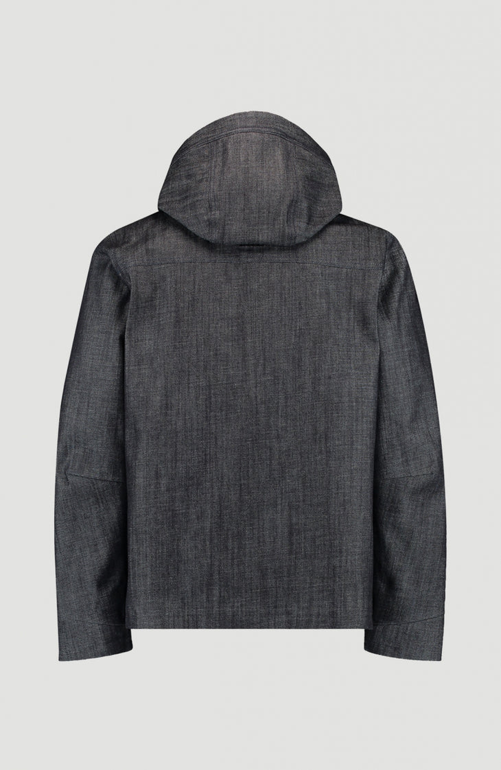 GORE-TEX Denim Kickstart Snow Jacket | Ink Blue -A
