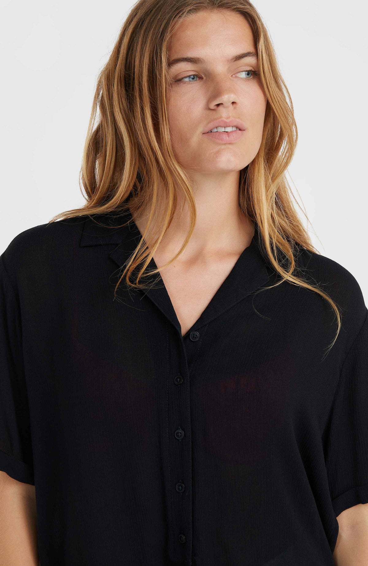 Cali Beach Bluse | Black Out