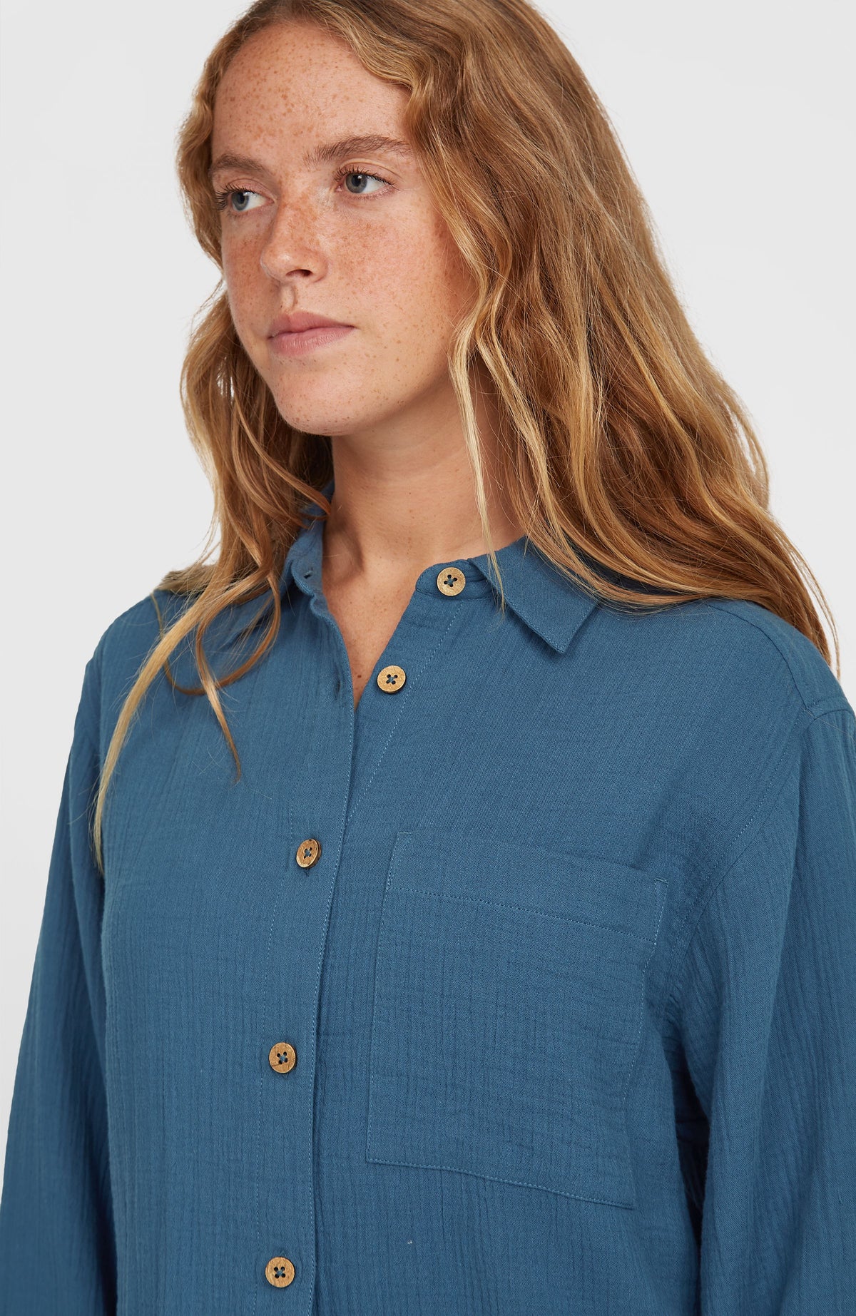Brenda Bluse | Copen Blue