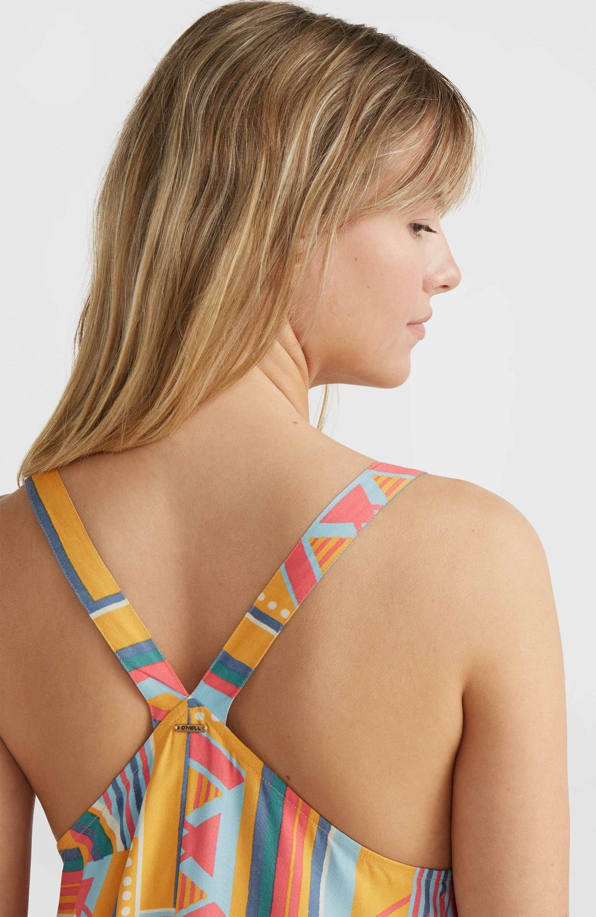 Miranda Women of the Wave Kleid | Yellow Art Geo