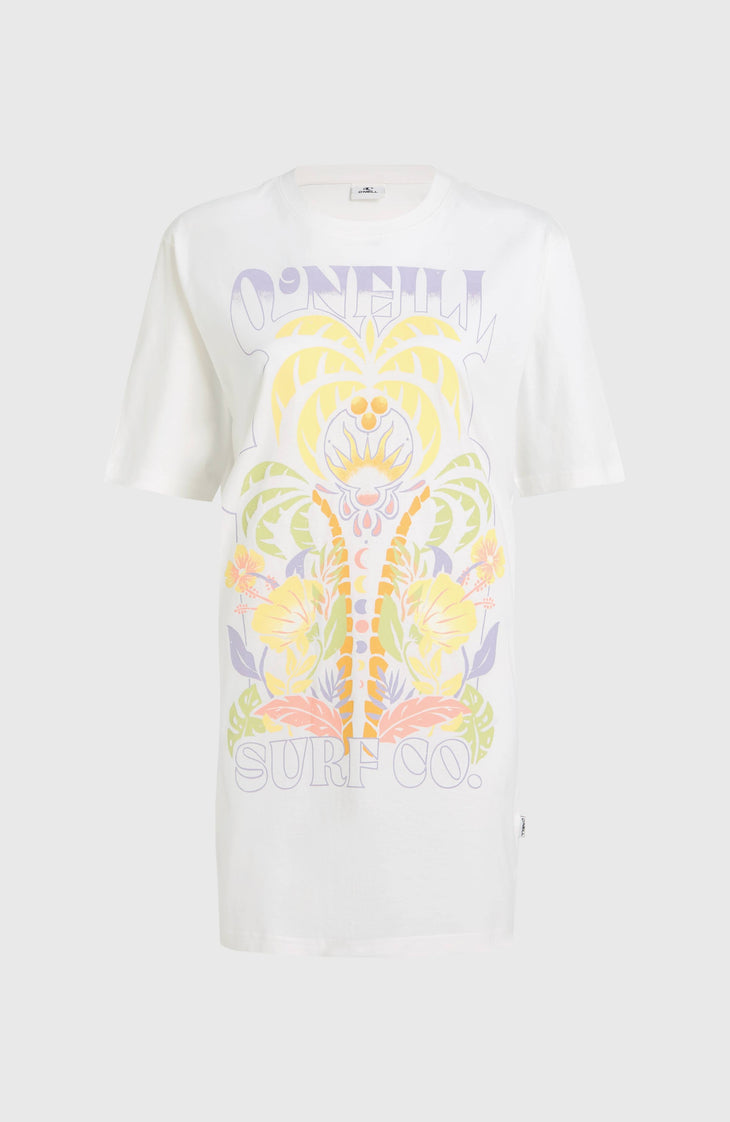 Beach Vintage T-Shirt-Kleid | Snow White