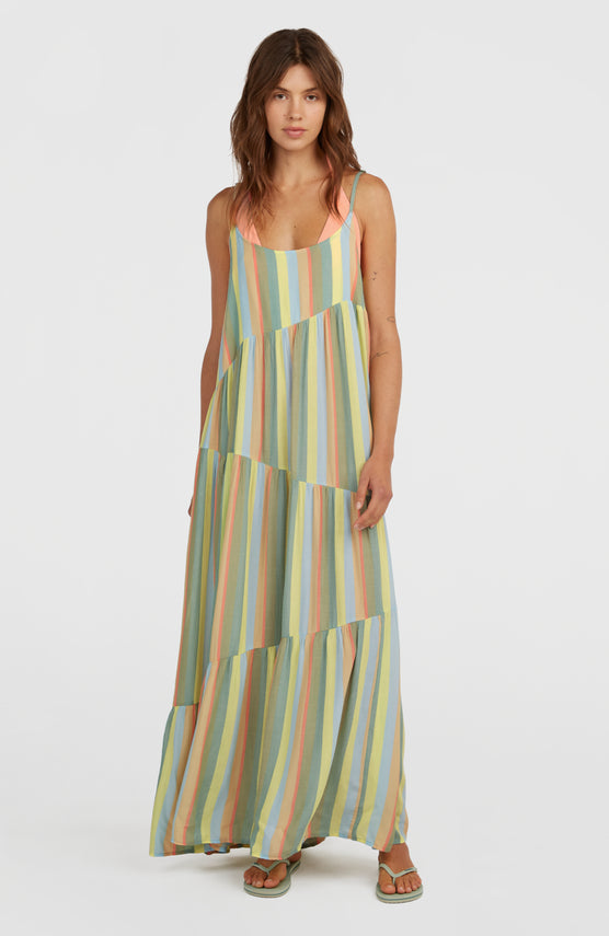 Devyn Maxikleid | Multi Must Haves Stripe