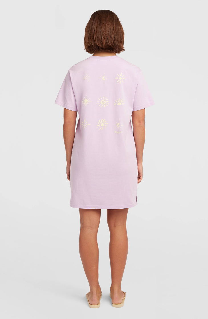 Women of the Wave T-Shirt-Kleid | Pale Lavender