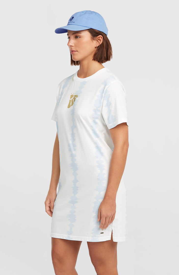 Women of the Wave T-Shirt-Kleid | White TDTee
