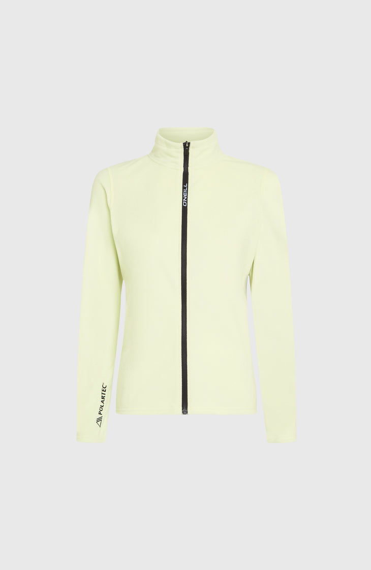 Jack's Polartec® 100 Fleecejacke mit Reißverschluss | Lime Wash