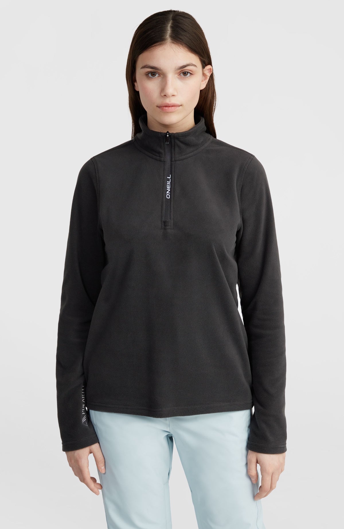 Jack's Polartec® 100 Fleecepullover mit Halbreißverschluss | Black Out
