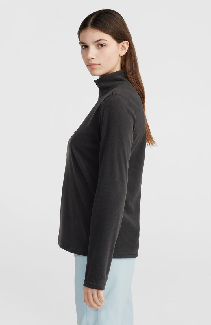 Jack's Polartec® 100 Fleecepullover mit Halbreißverschluss | Black Out