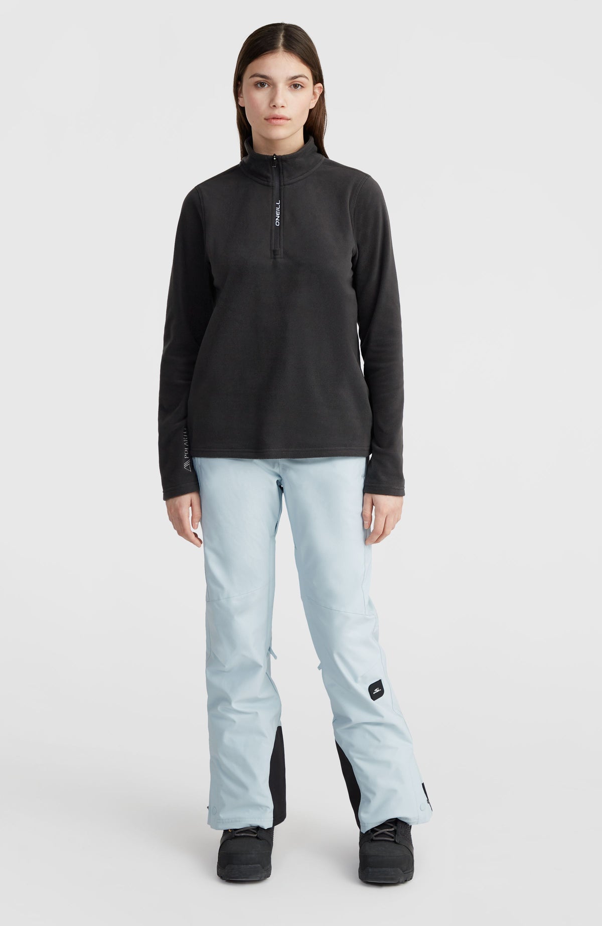 Jack's Polartec® 100 Fleecepullover mit Halbreißverschluss | Black Out