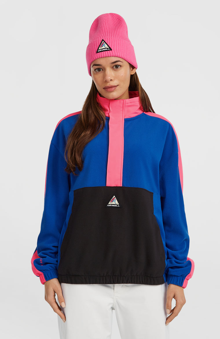 FWC'Play Polartec® Fleecepullover mit Halbreißverschluss | Active Blue Colour Block FWC'Play Polartec® Fleecepullover mit Halbreißverschluss | Active Blue Colour Block