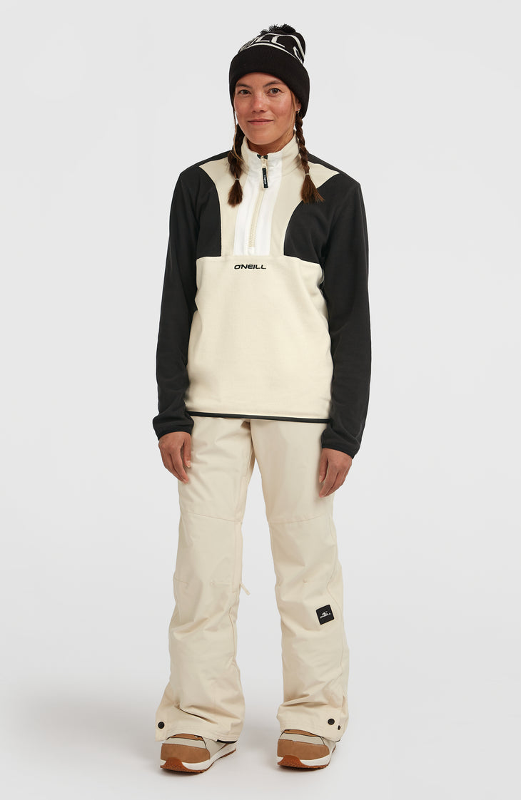 FWC'Cruz Triple Polartec® Fleecepullover mit Halbreißverschluss | Black Out Colour Block