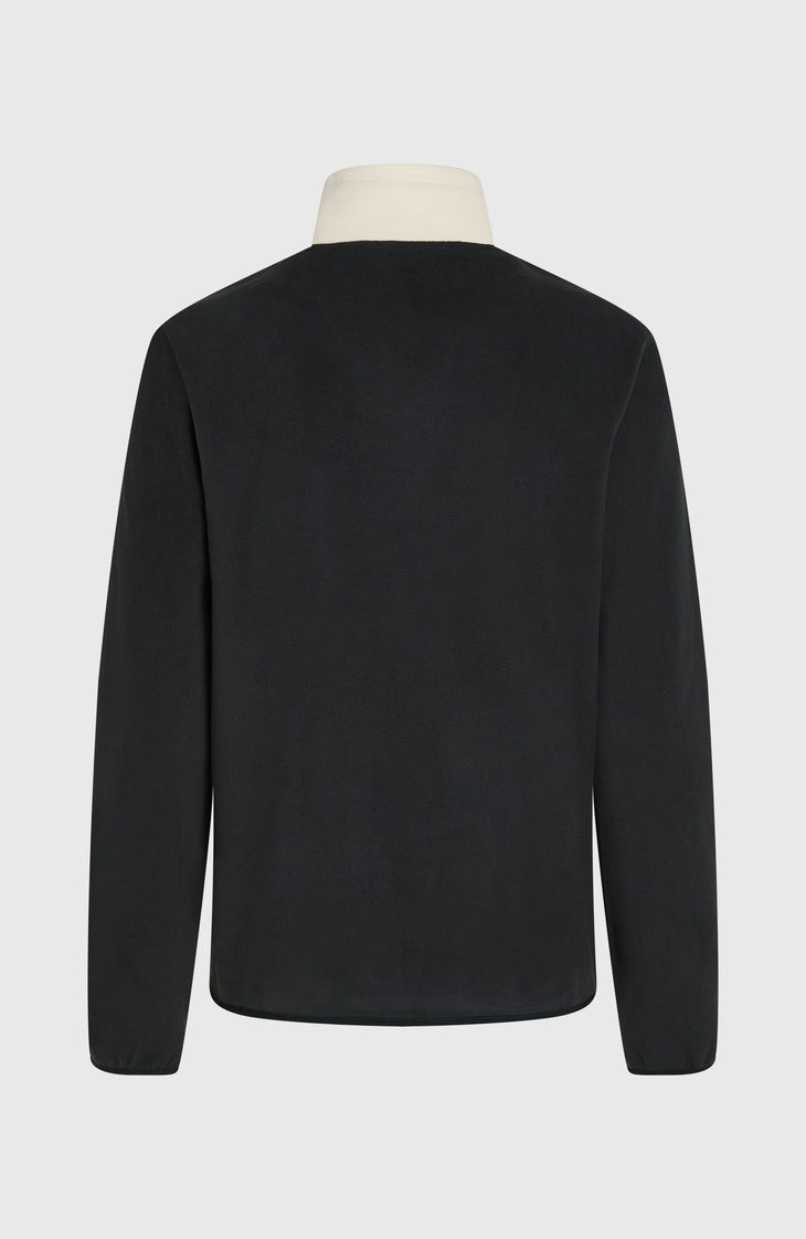 FWC'Cruz Triple Polartec® Fleecepullover mit Halbreißverschluss | Black Out Colour Block