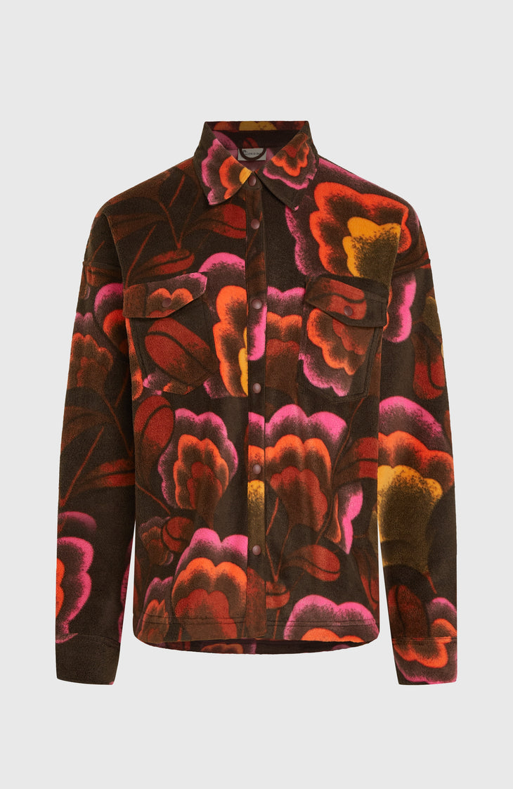 O'Riginals Superfleece Hemd | Brown Originals Flower