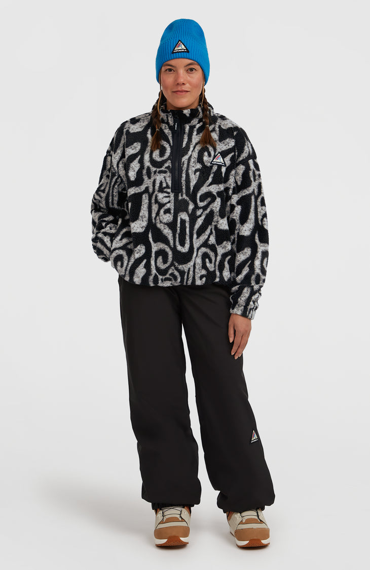 FWC'Play Hyperfleece Pullover | Black/White Legacy