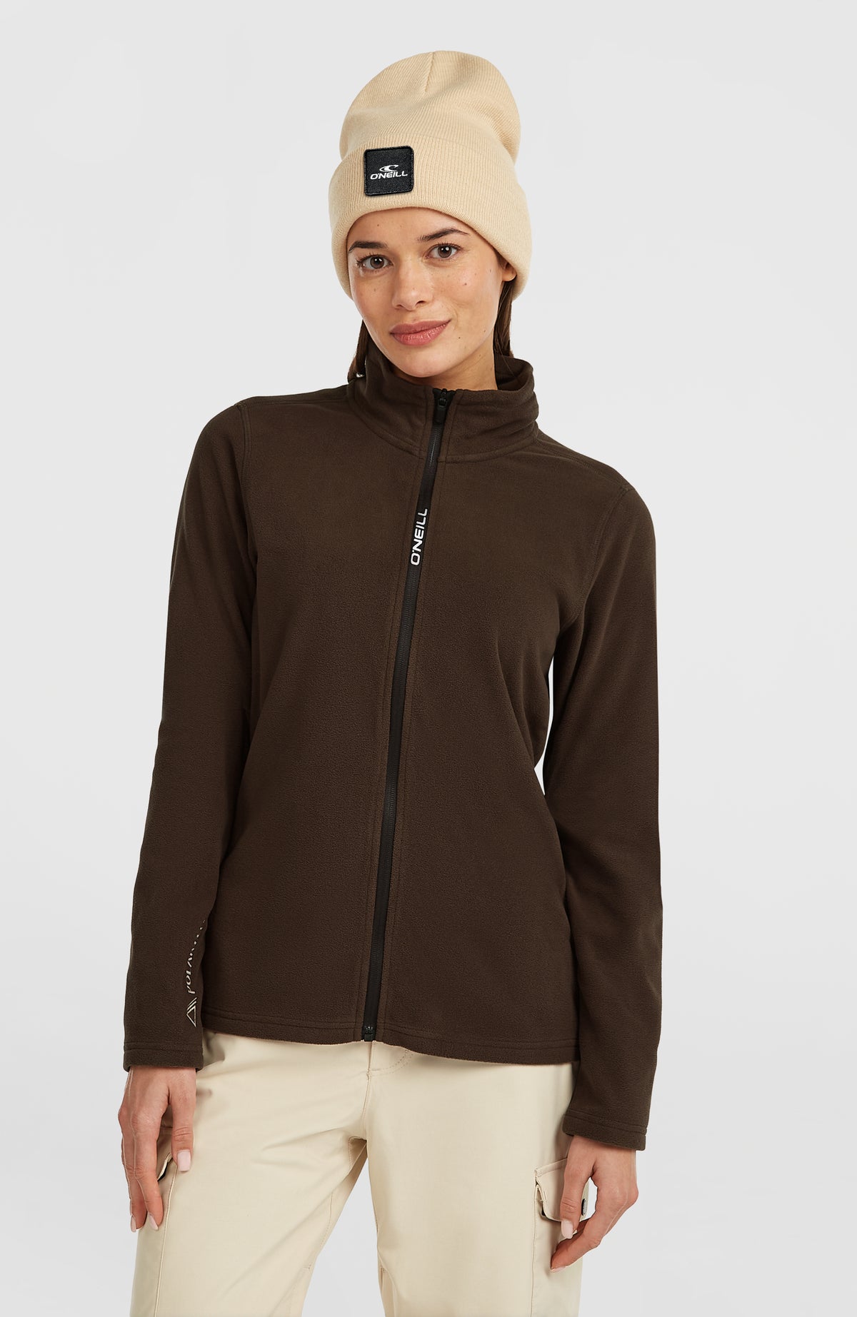FWC'Cruz Jack's Polartec® Fleecejacke mit Reißverschluss | Coffee Bean