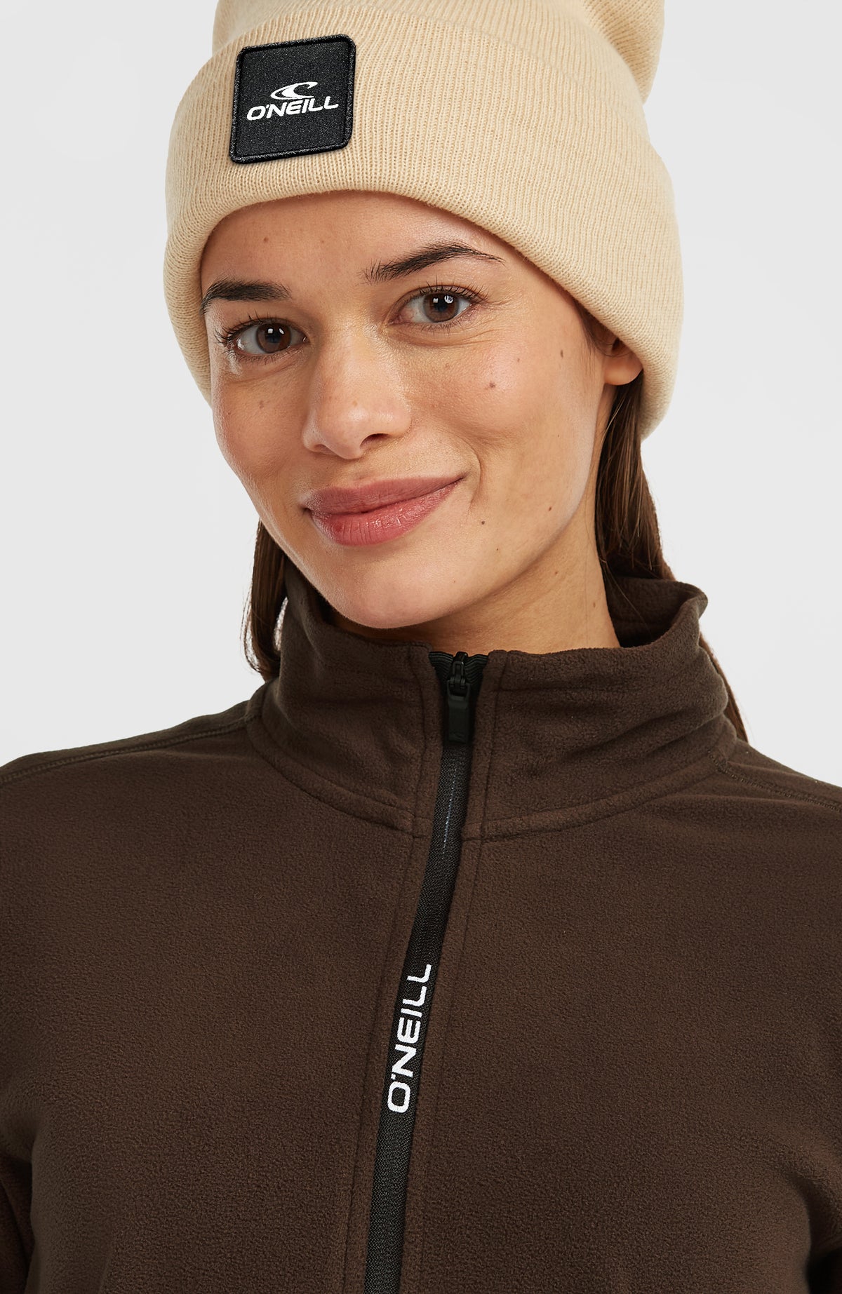 FWC'Cruz Jack's Polartec® Fleecejacke mit Reißverschluss | Coffee Bean
