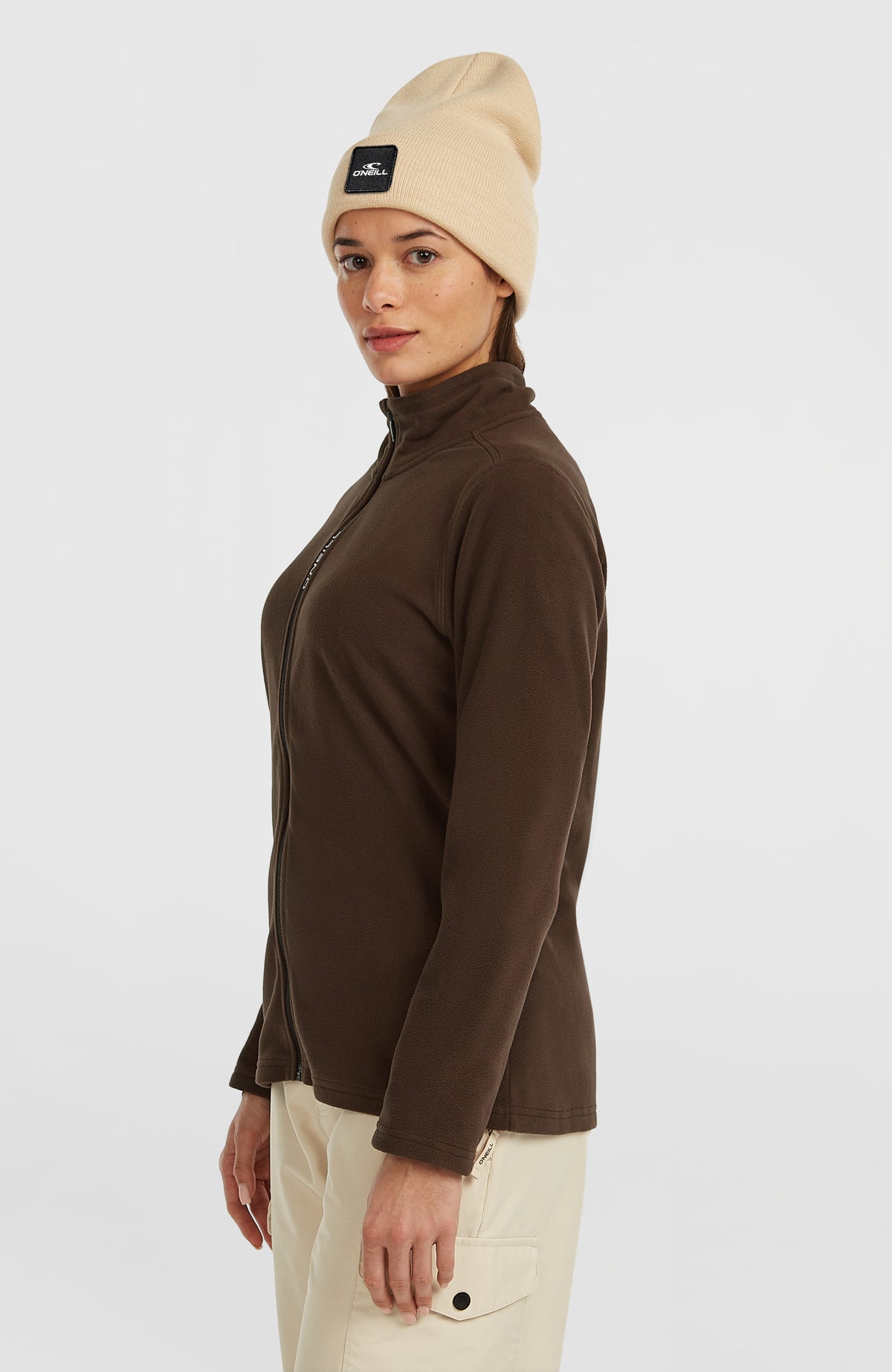 FWC'Cruz Jack's Polartec® Fleecejacke mit Reißverschluss | Coffee Bean
