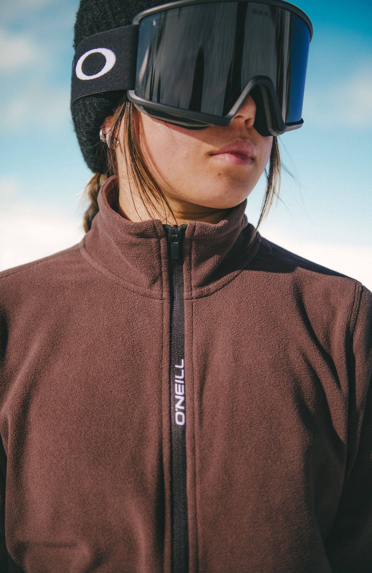FWC'Cruz Jack's Polartec® Fleecejacke mit Reißverschluss | Coffee Bean