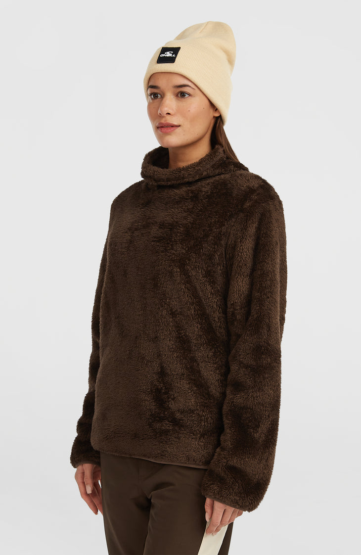 Kuscheliger FWC'Cruz Fleecepullover | Coffee Bean