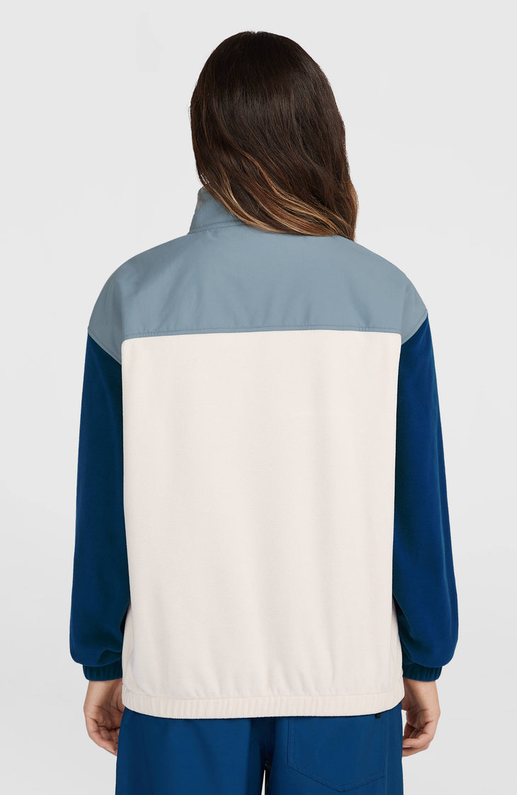 FWC'Play Polartec® Fleecepullover mit Halbreißverschluss | Murky Water Colour Block