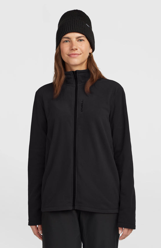 FWC'Cruz Jack's Polartec® Fleecejacke mit Reißverschluss | Black Out