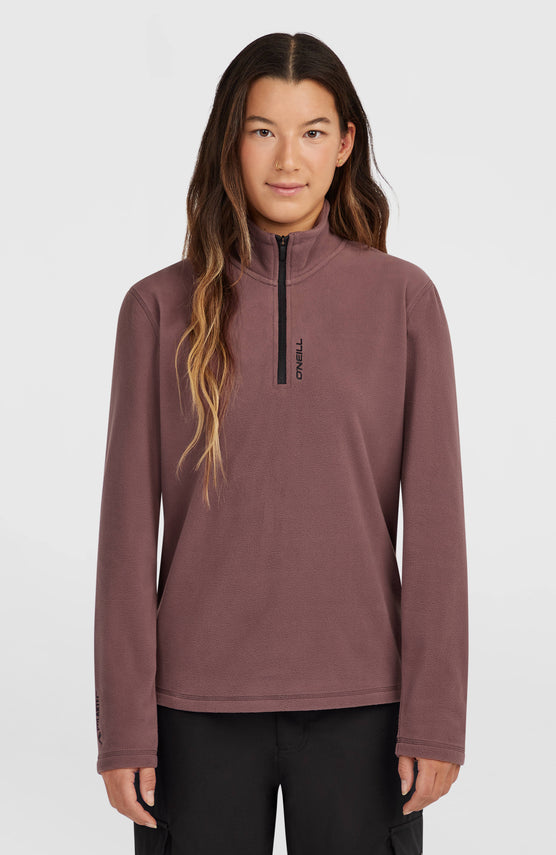 FWC'Cruz Jack's Polartec® Fleecepullover mit Halbreißverschluss | Purple Gray