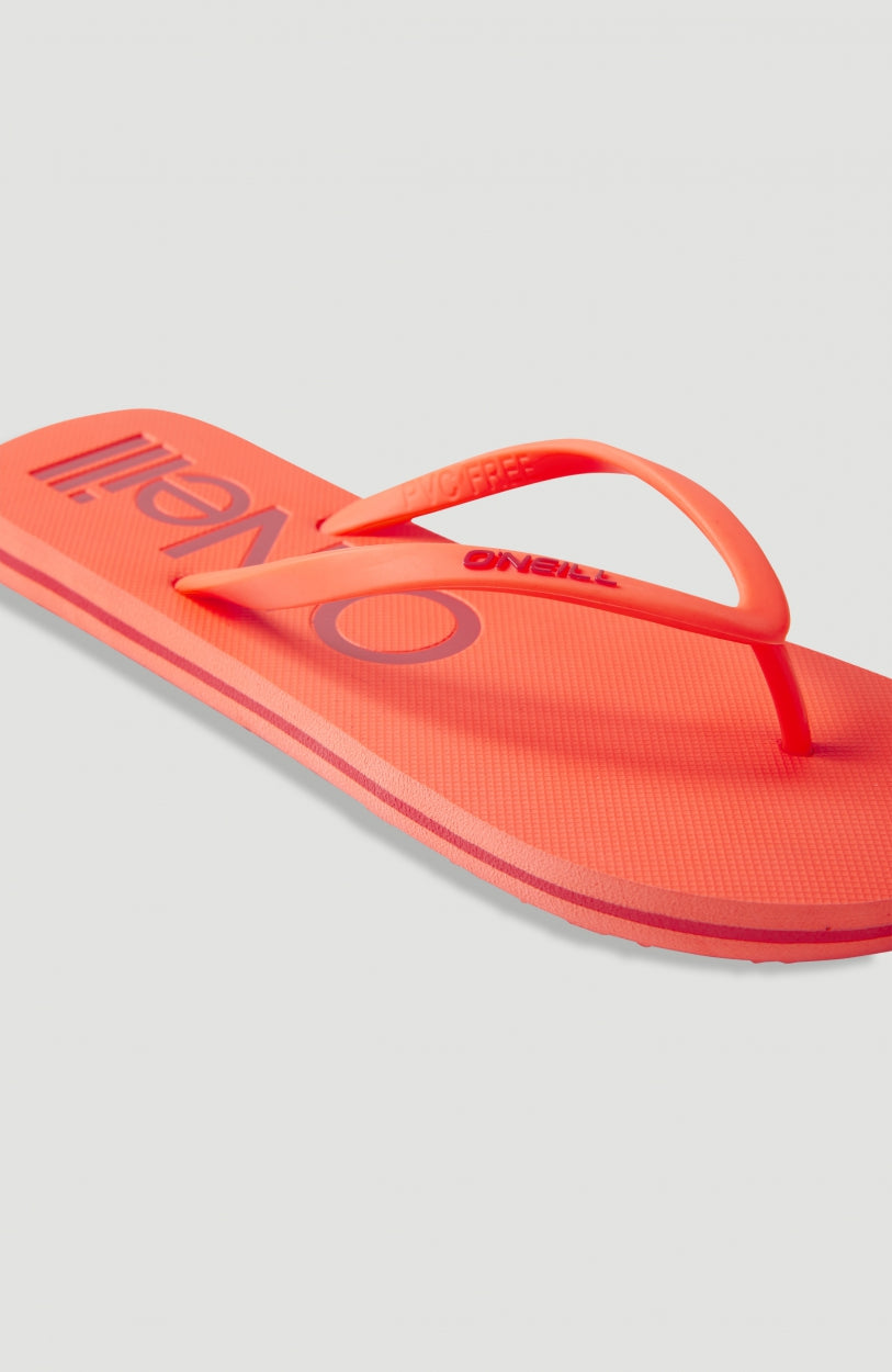 Profile Logo Sandalen | Neon Coral