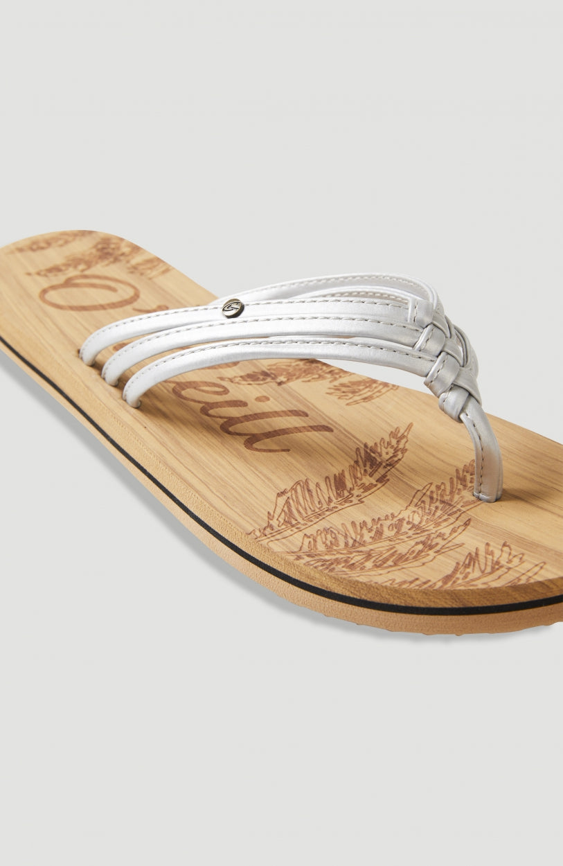 Ditsy Sandalen | Silver