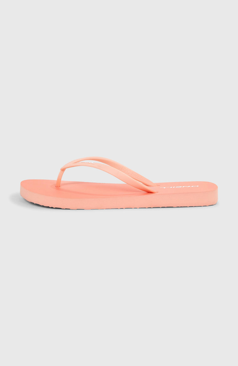 Profile Small Logo Sandalen | Coral Pink Profile Small Logo Sandalen | Coral Pink