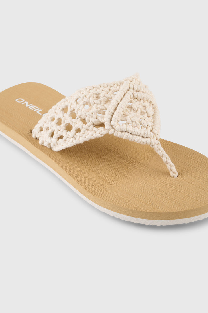 Ditsy Crochet Sandalen | Snow White