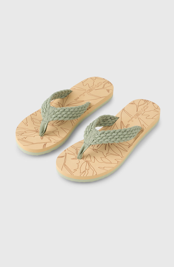 O'Neill Sandalen mit floralem Print | Avery Fern