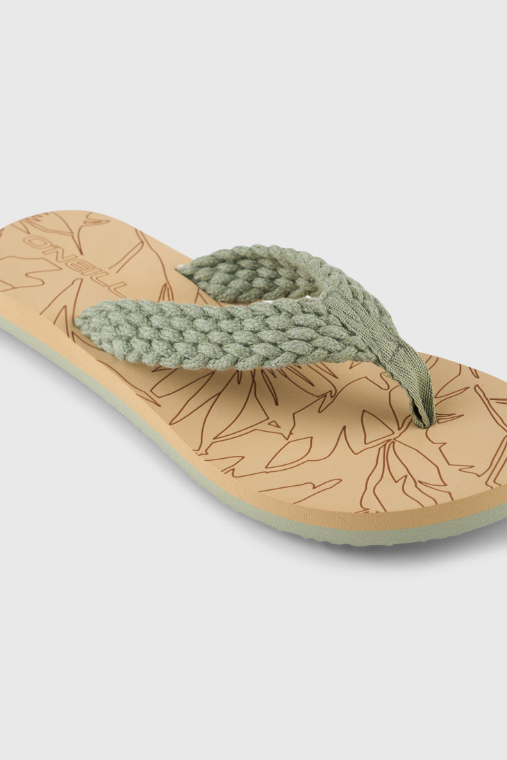 O'Neill Sandalen mit floralem Print | Avery Fern