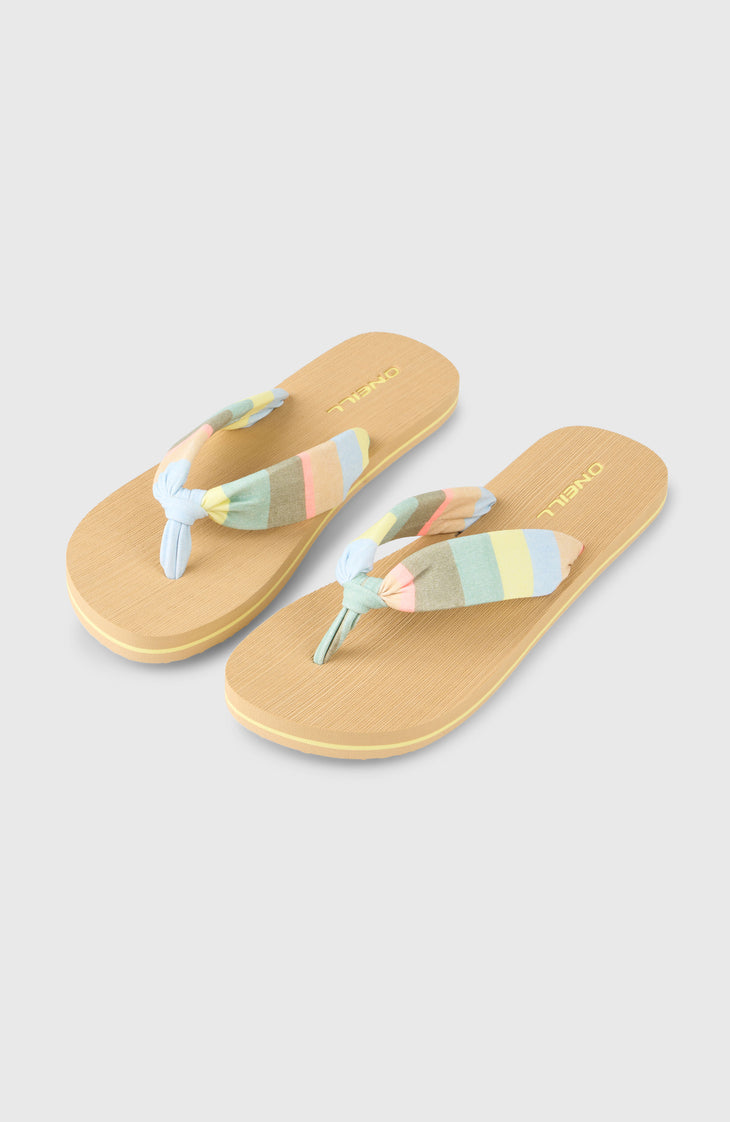 Ditsy Sun Sandalen | Multi Must Haves Stripe