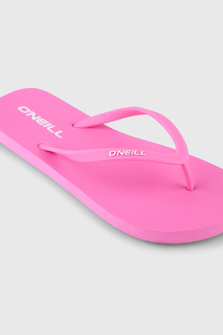 Profile Small Logo Sandalen | Electric Fuschia