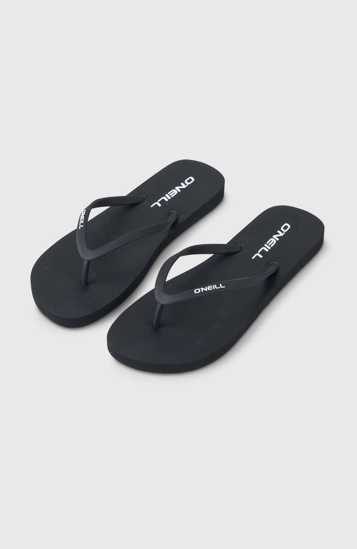 Profile Small Logo Sandalen | Black Out
