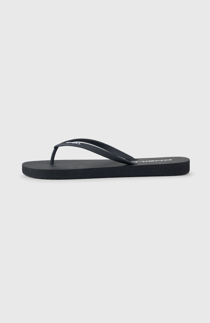 Profile Small Logo Sandalen | Black Out