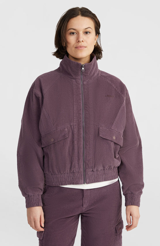 Surf Heroes Cord-Jacke | Mauve Miracle