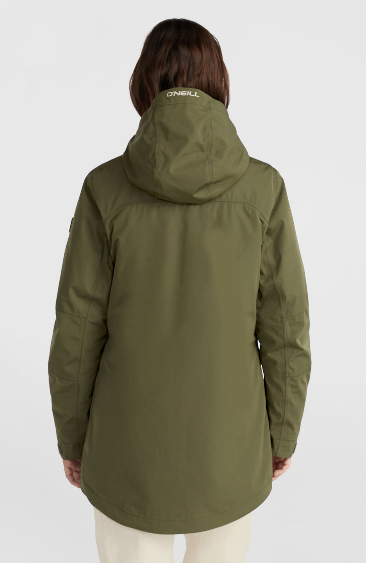 3-in-1 Parka Jacke 10K/10K | Forest Night