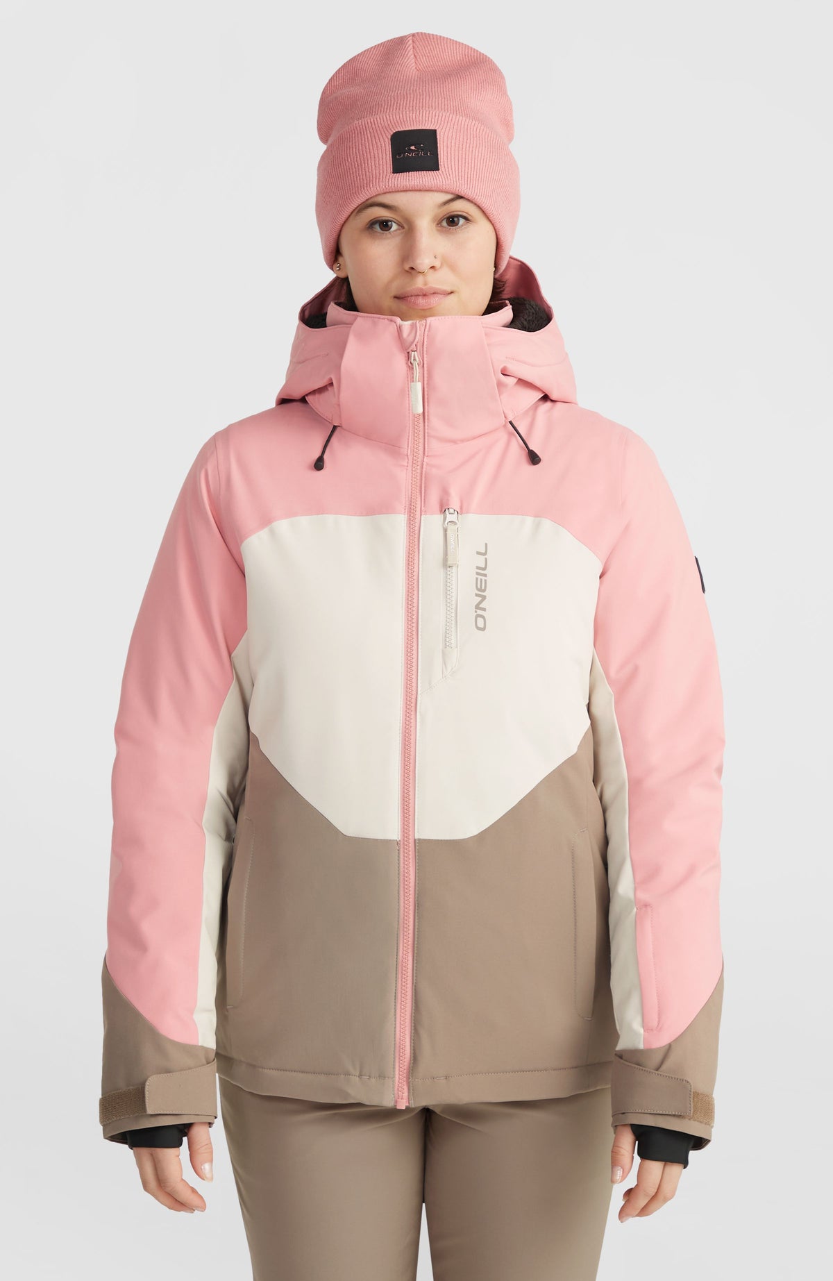 Carbonite Skijacke | Genuine Pink Colour Block