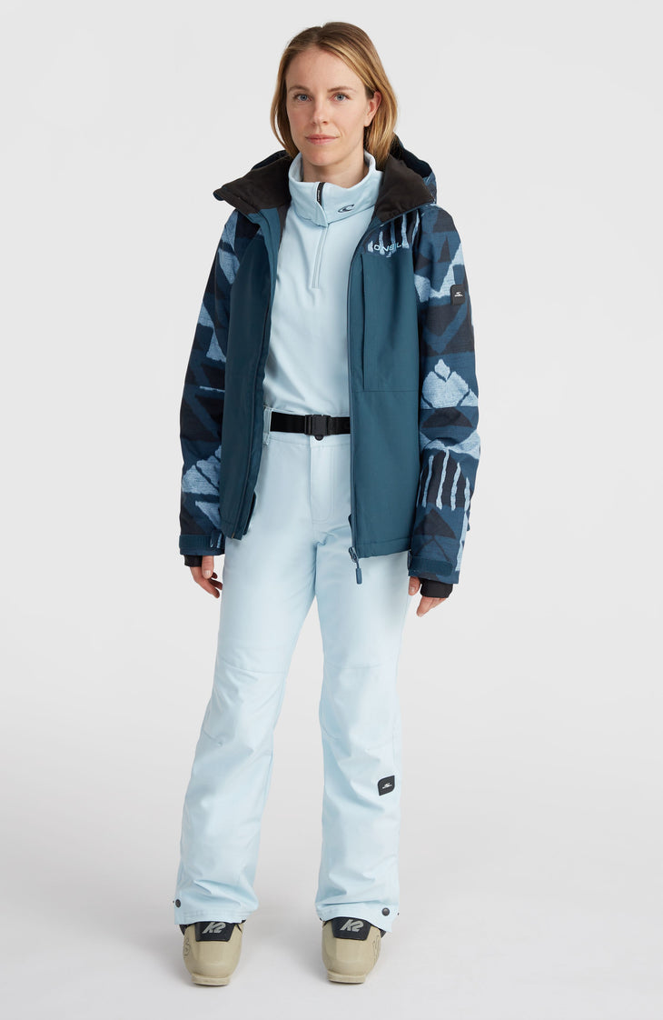 Aplite Plus Skijacke | Blue Triangle Ikat