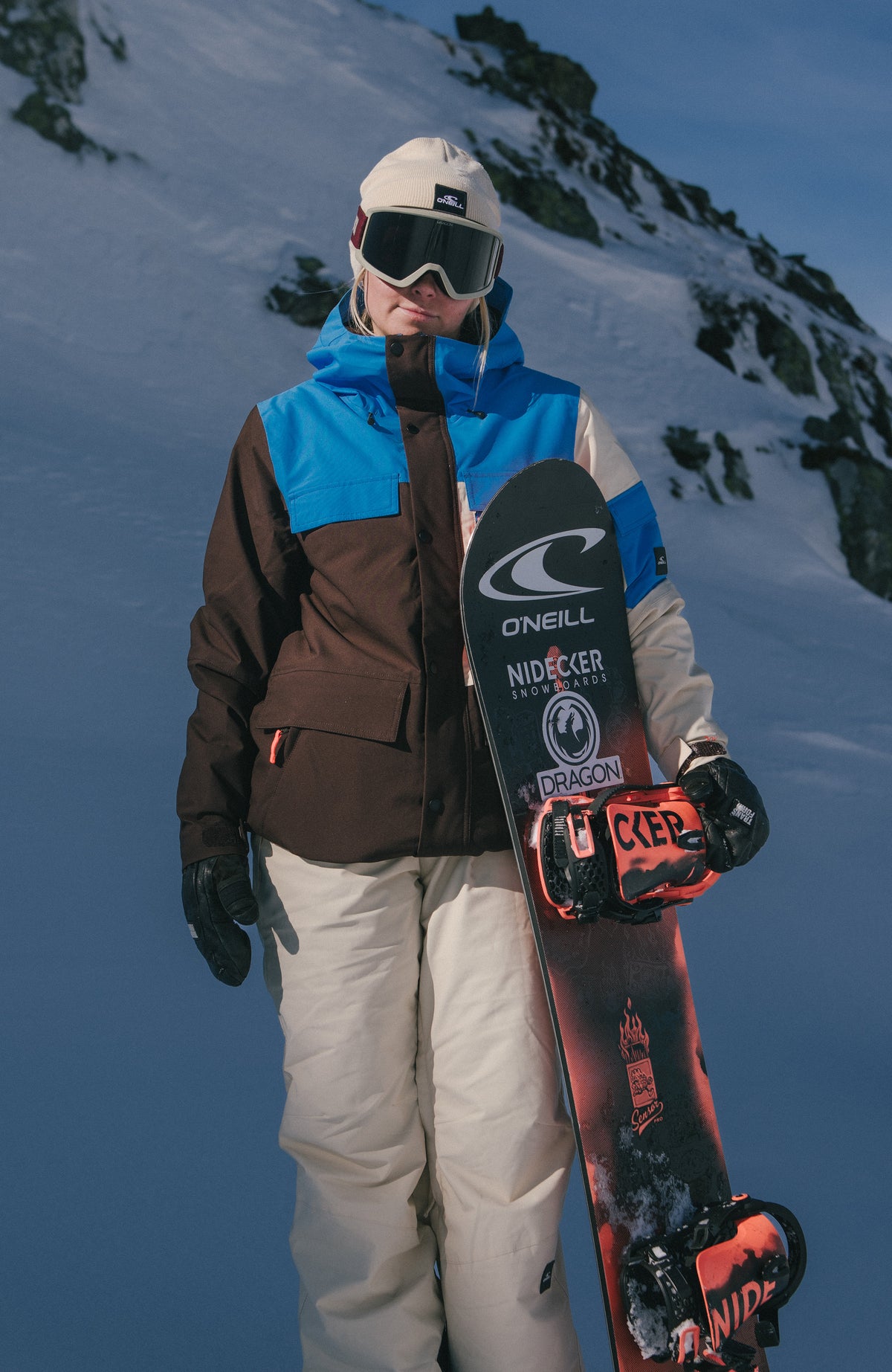 FWC'Peak Pro Skijacke | Blue Poppy Colour Block