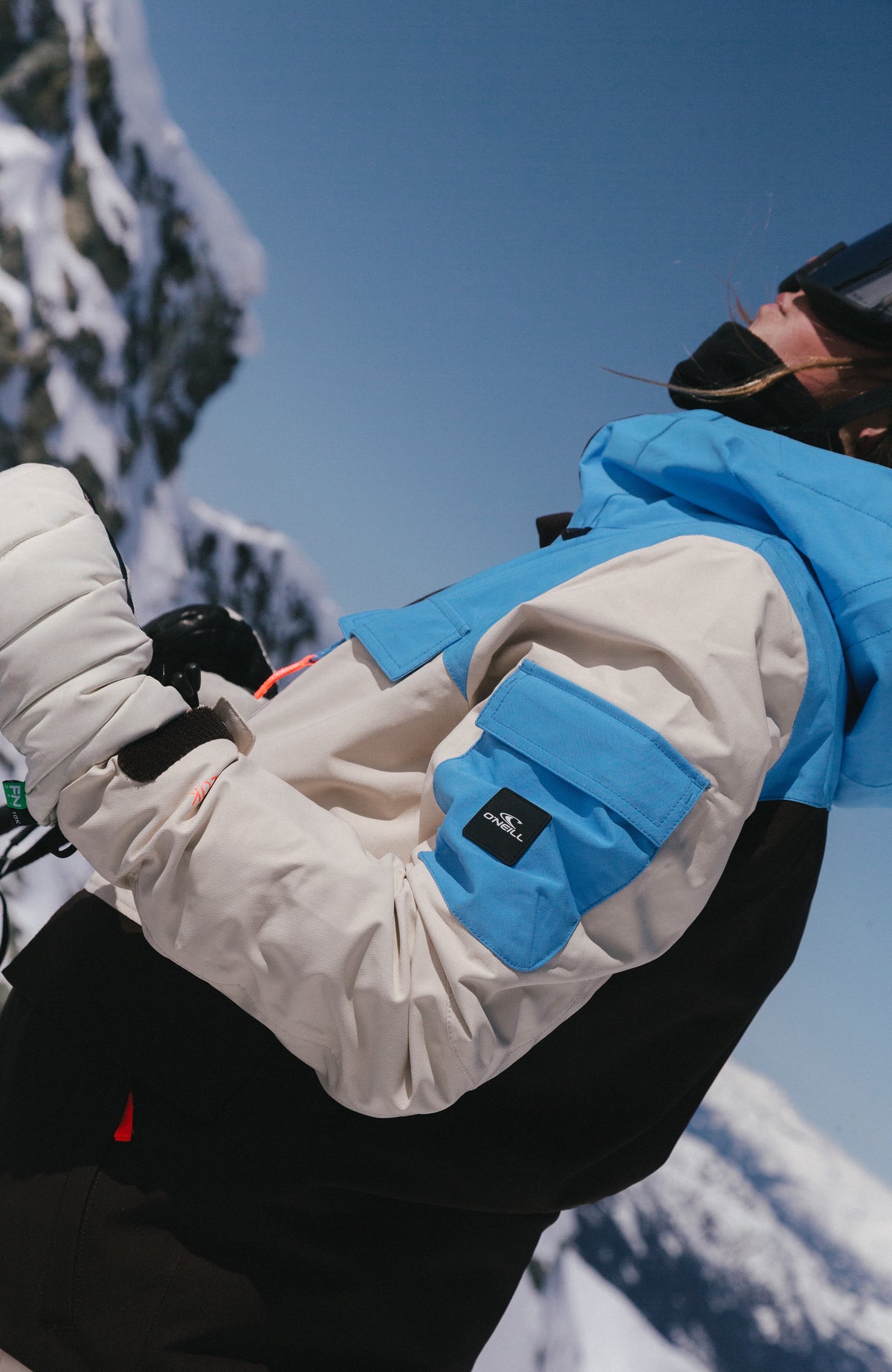 FWC'Peak Pro Skijacke | Blue Poppy Colour Block
