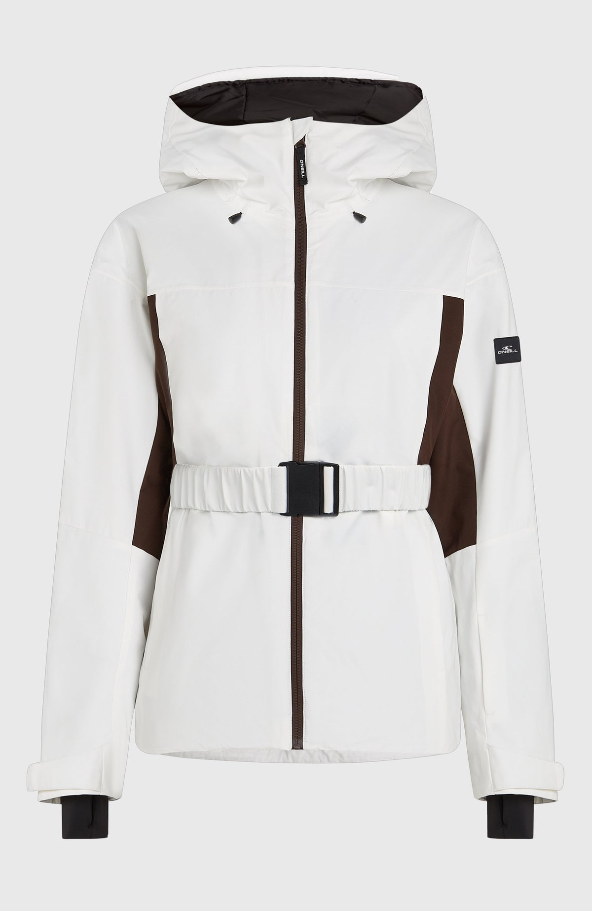 FWC'Cruz Hybrid-Skijacke mit Gürtel | Snow White Colour Block