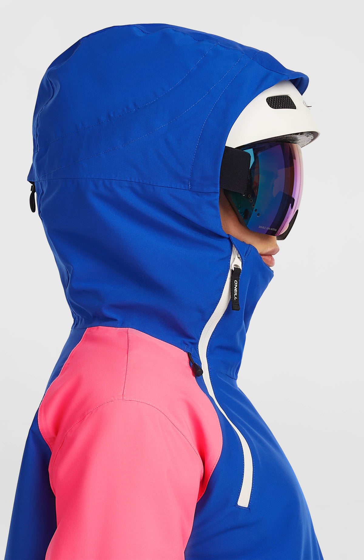 FWC'Play Asymmetric Ski- und Snowboardjacke | Active Blue Colour Block