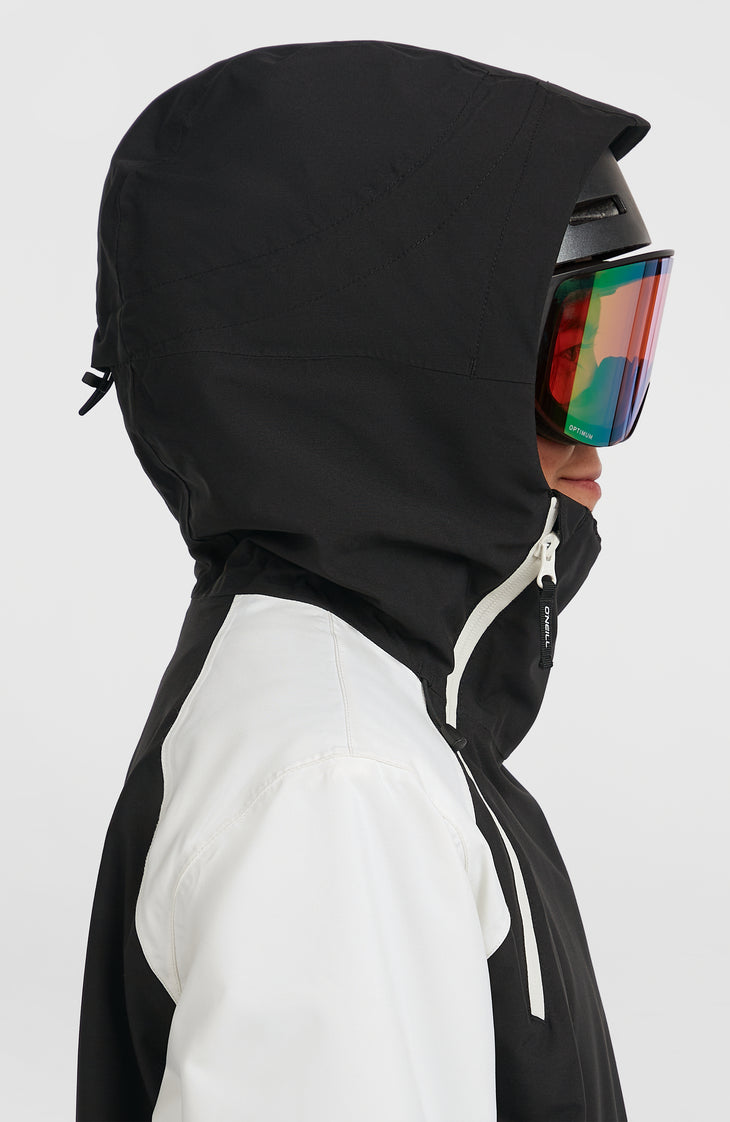 FWC'Play Asymmetric Ski- und Snowboardjacke | Black Out Colour Block