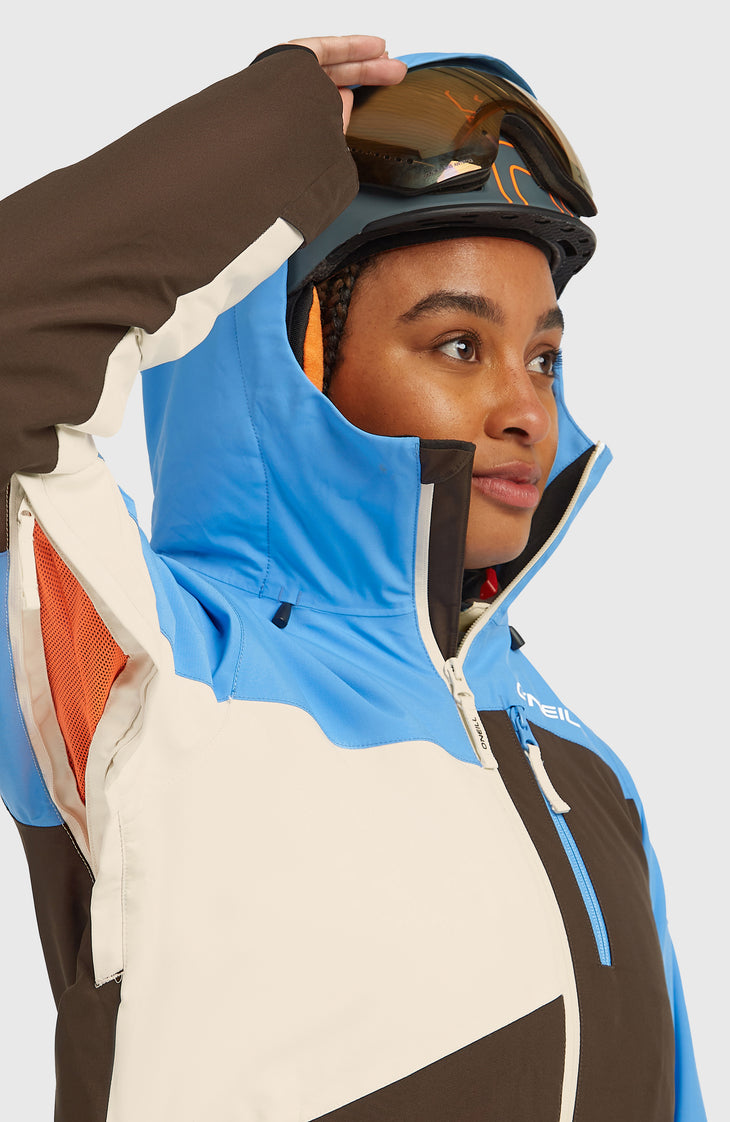 FWC'Cruz Triple Skijacke | Blue Poppy Colour Block