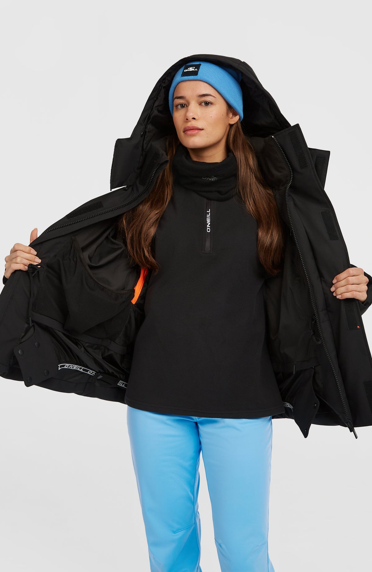 FWC'Cruz Hybrid-Skijacke | Black Out