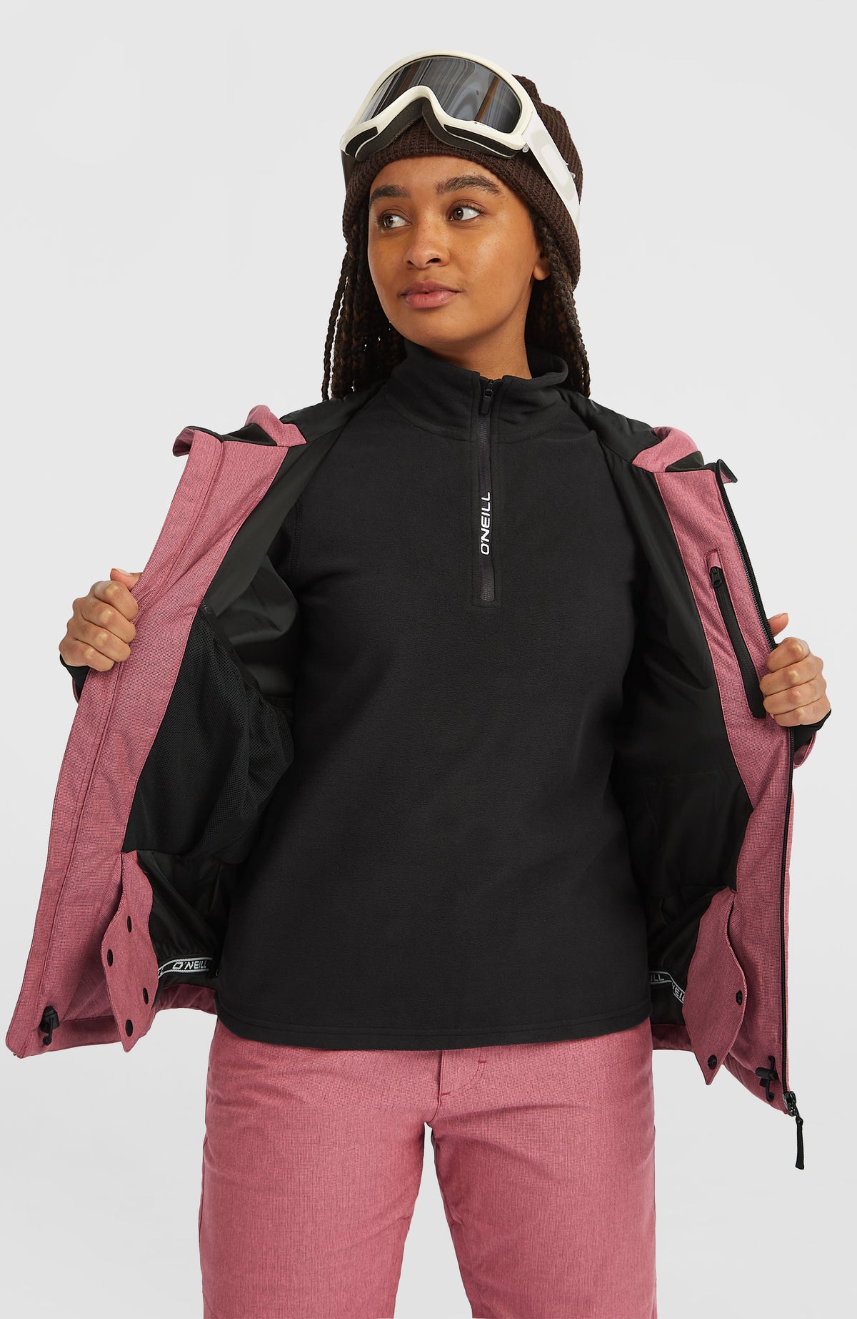 FWC'Cruz Melange Skijacke | Skater Pink