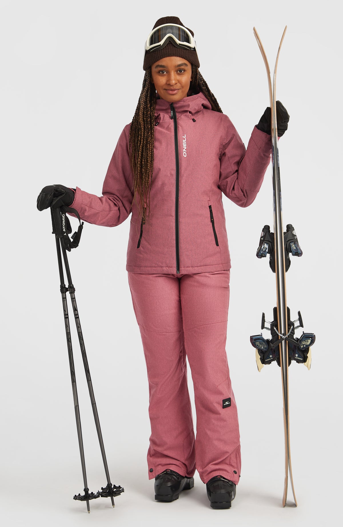 FWC'Cruz Melange Skijacke | Skater Pink