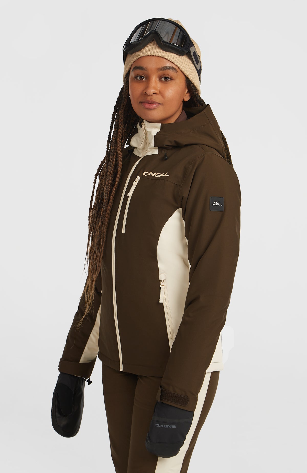 FWC'Cruz Duo Skijacke | Coffee Bean Colour Block