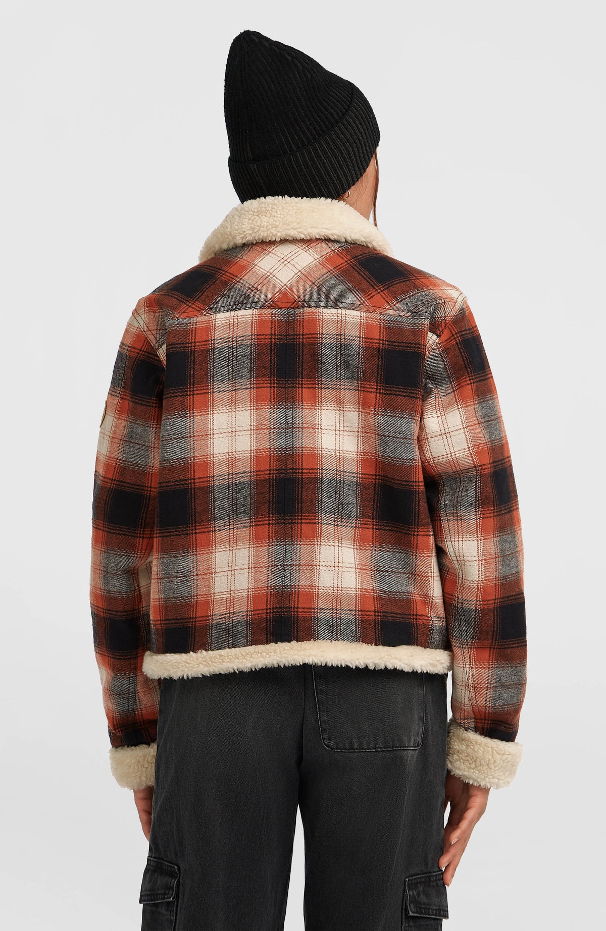 O'Riginals Jacke mit Fleecefutter | Bonfire Check